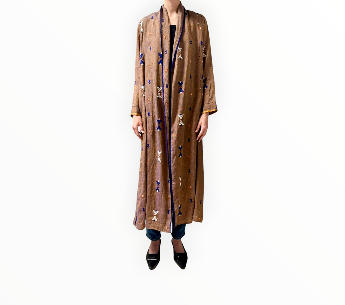 RT006500 - Forte Forte Embroidered Coat - Multi - Size 1