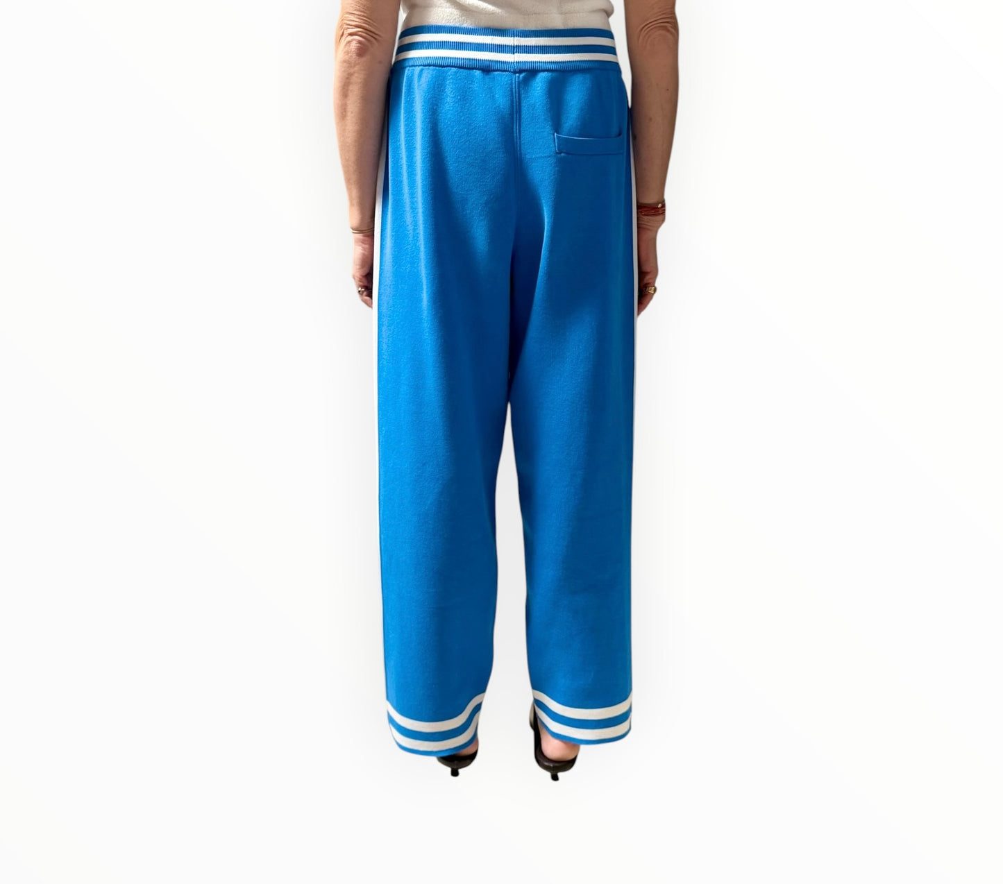 Nagnata Trackpants - Blue/White - Size L