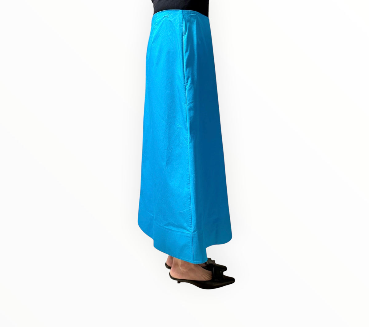RT006335 - Jac + Jack Bias Cut Skirt - Cobalt - Size AU10