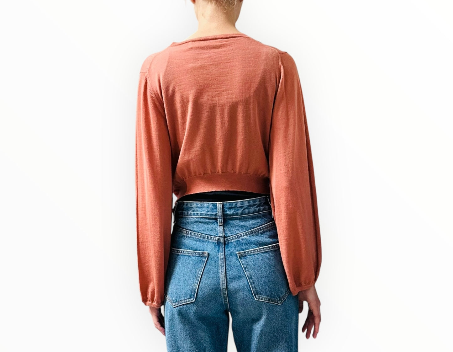 Marni Cropped Cardigan - Blush - Size 44