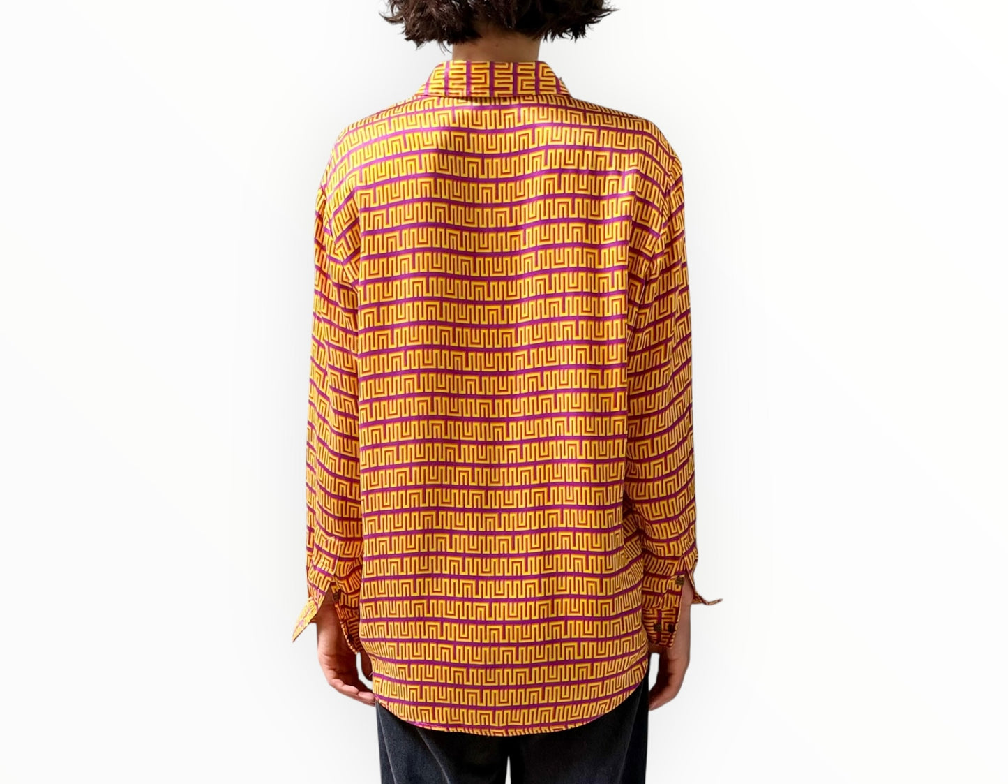 Muma World Prism Shirt - Yellow/Purple/Orange - Size S