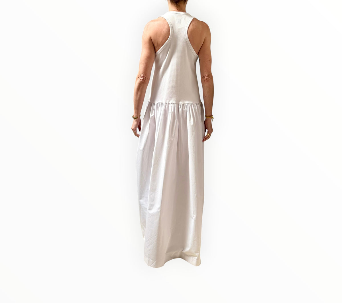 RT006346 - Camilla and Marc Horizon Maxi Dress - White - Size AU10