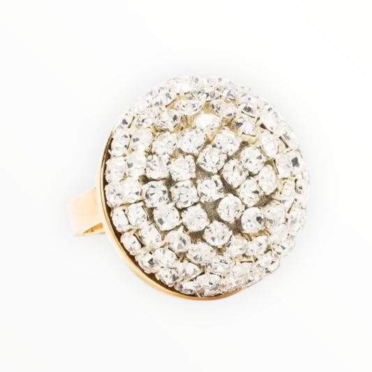 La DoubleJ Blossom Crystal-Embellished Ring