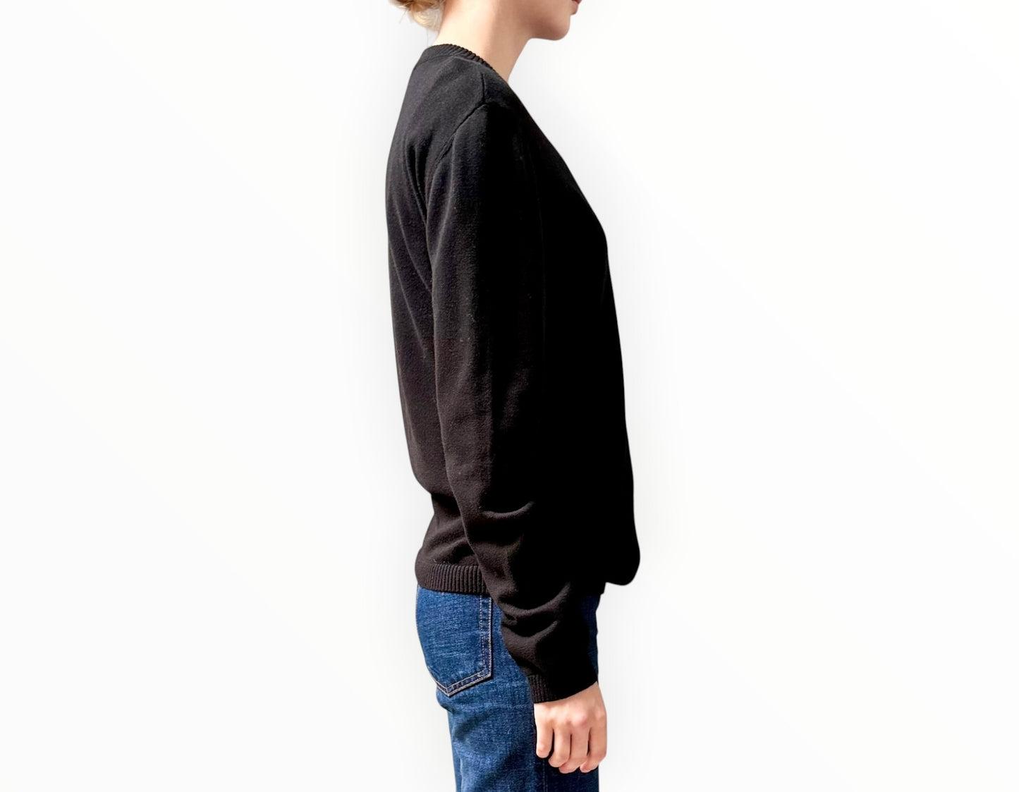 Bella Freud Avant Cool Knit - Black - Size S
