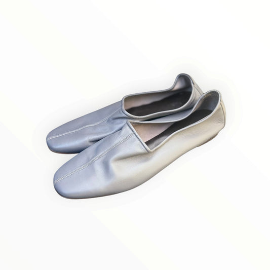 by Far Prudence Leather Loafers - Grey - Size 41