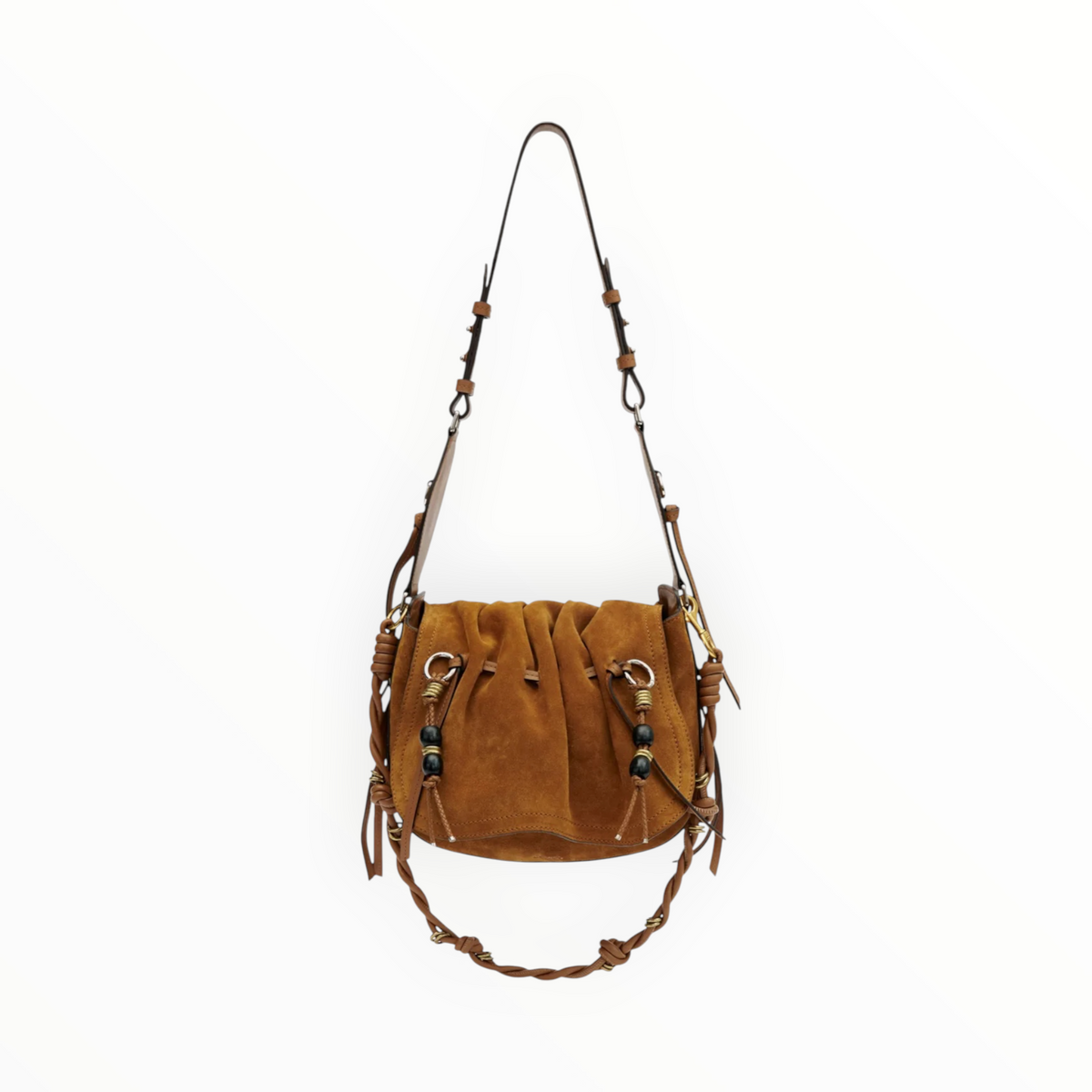 Isabel Marant Bolton Shoulder Bag - Cognac