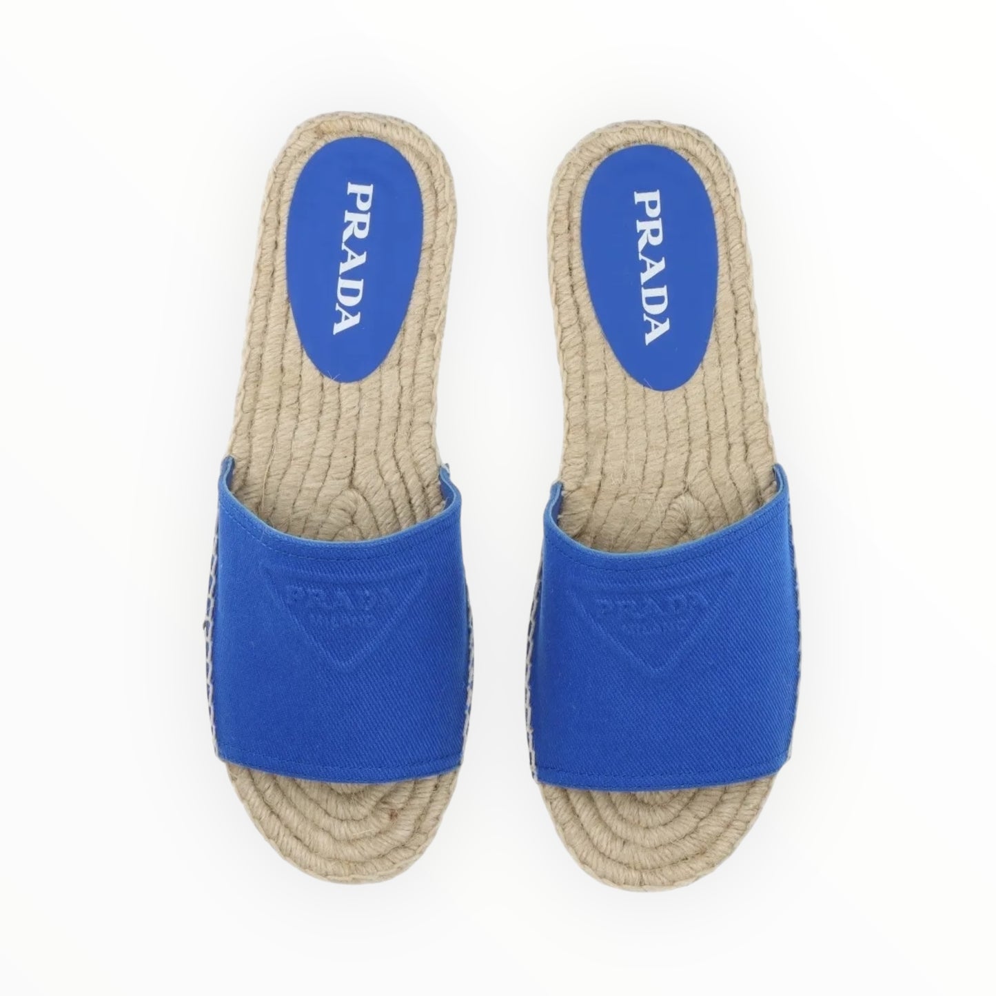 Prada Matisse Espadrilles - Blue - Size 40
