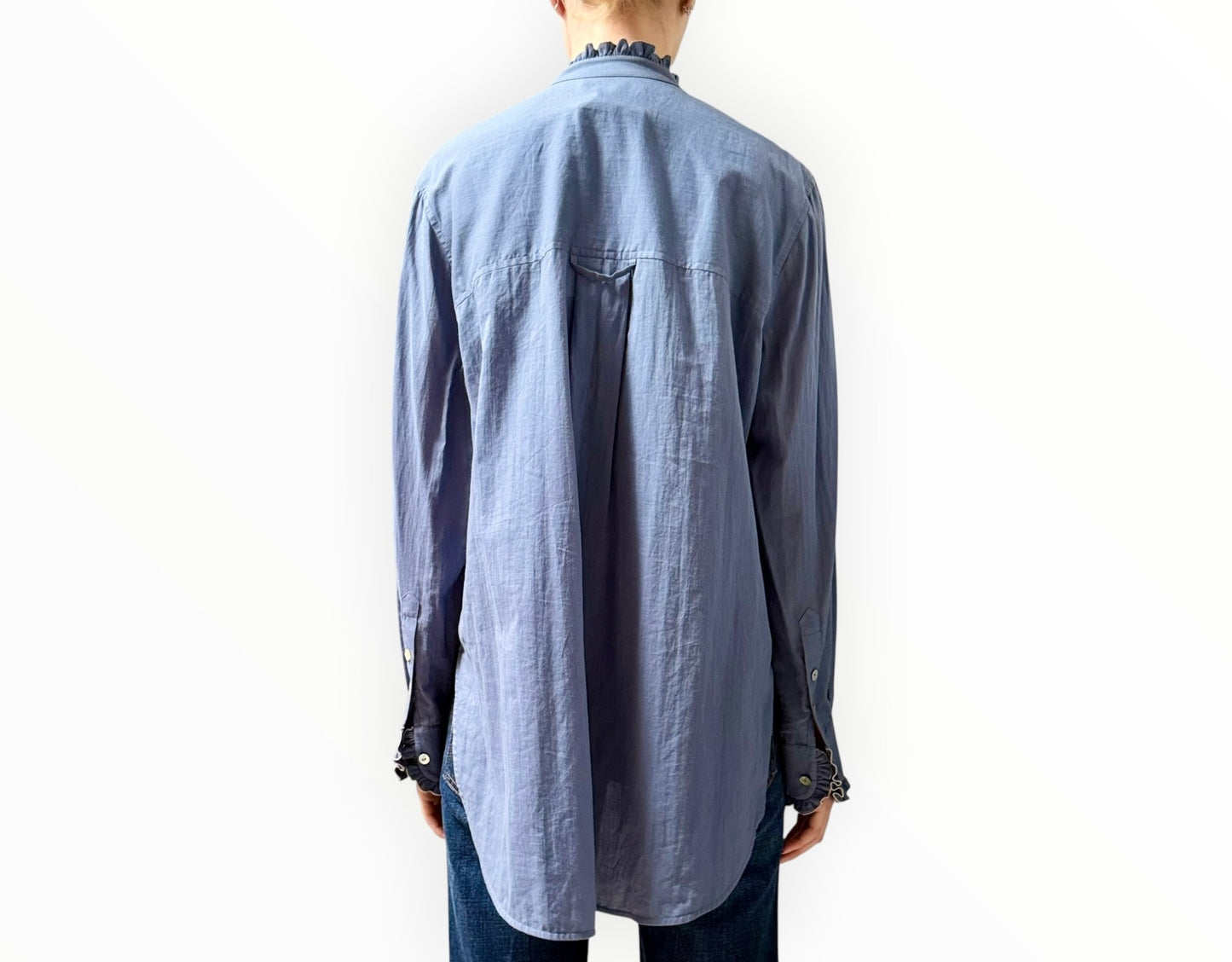 Sarah-Jane Clarke Siena Shirt - Misty Sea - Size 10