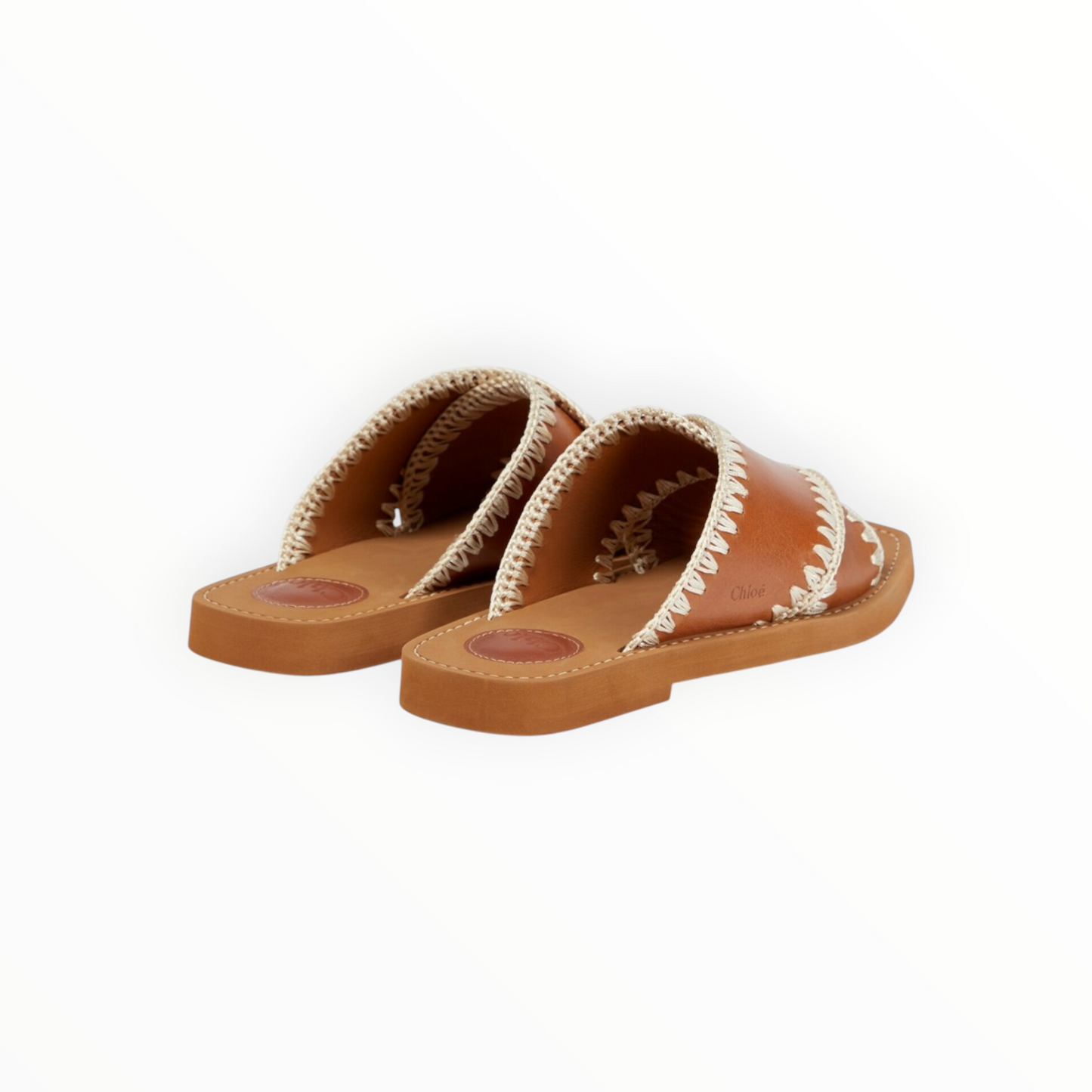 RT006230 - Chloe Woody Blanket Stitch Slides - Orche - Size 36