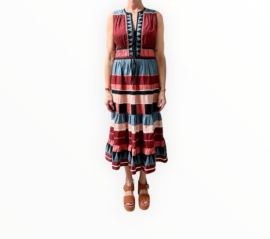 Ulla Johnson Kayia Dress - Rose - Size AU10