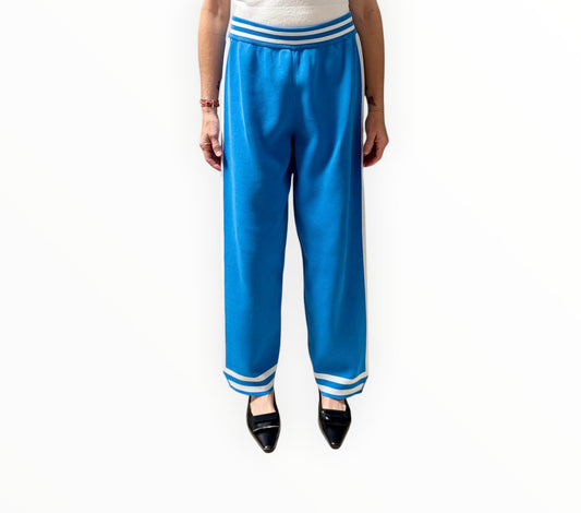 Nagnata Trackpants - Blue/White - Size L