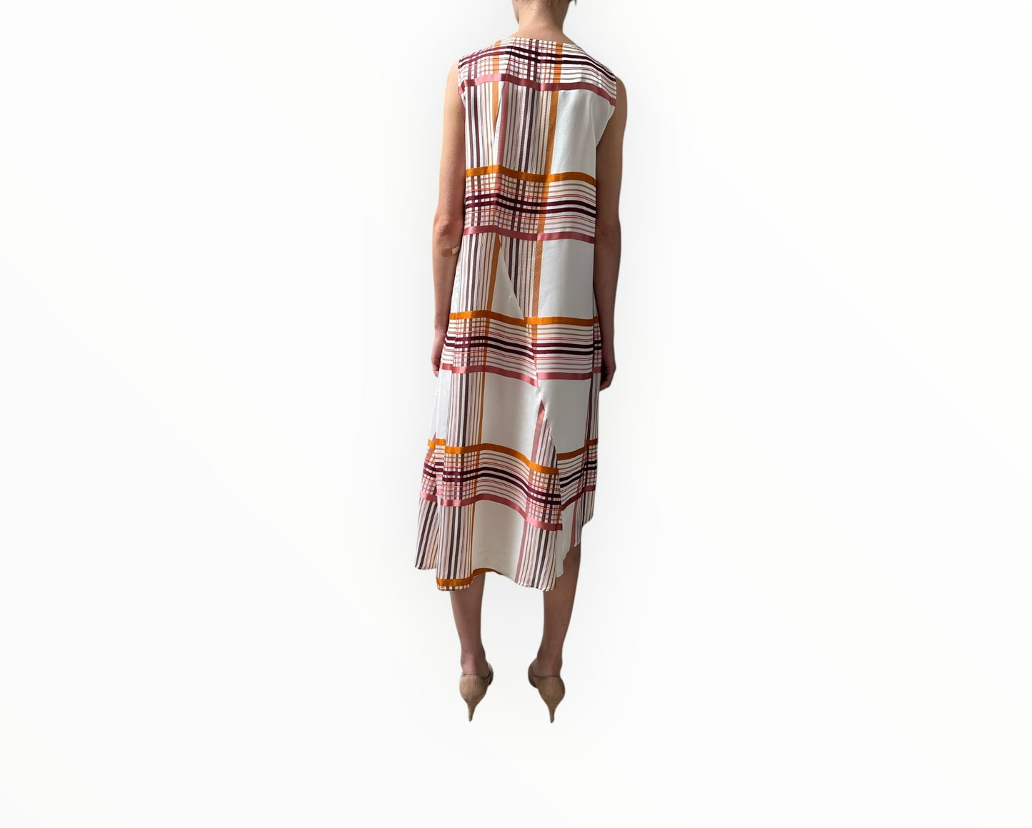 Scanlan Theodore Check Dress - Multi - Size 12