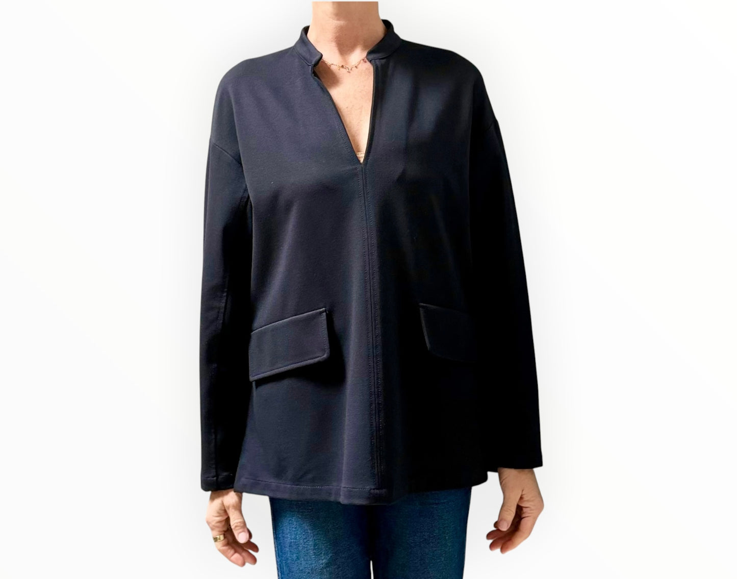 Beatrice b Ponti Top - Black - Size S