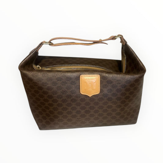 Celine Pouch Bag - Brown - Size W28cm x H15cm x D13cm