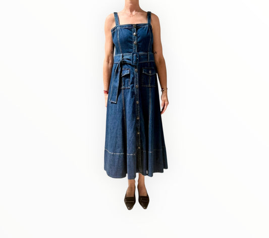 Cinq a Sept Vega Dress - Blue - Size AU14