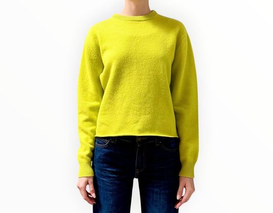 Jac + Jack Merino Wool Knit - Lime - Size 8