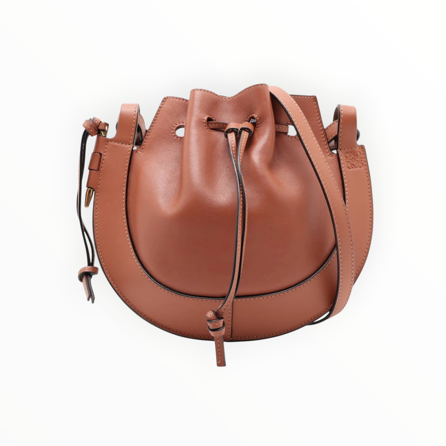 RT006247 - Loewe Horseshoe Bag - Brown - Size W24.5cm x H22cm x D5cm