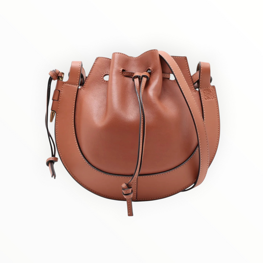 RT006247 - Loewe Horseshoe Bag - Brown - Size W24.5cm x H22cm x D5cm