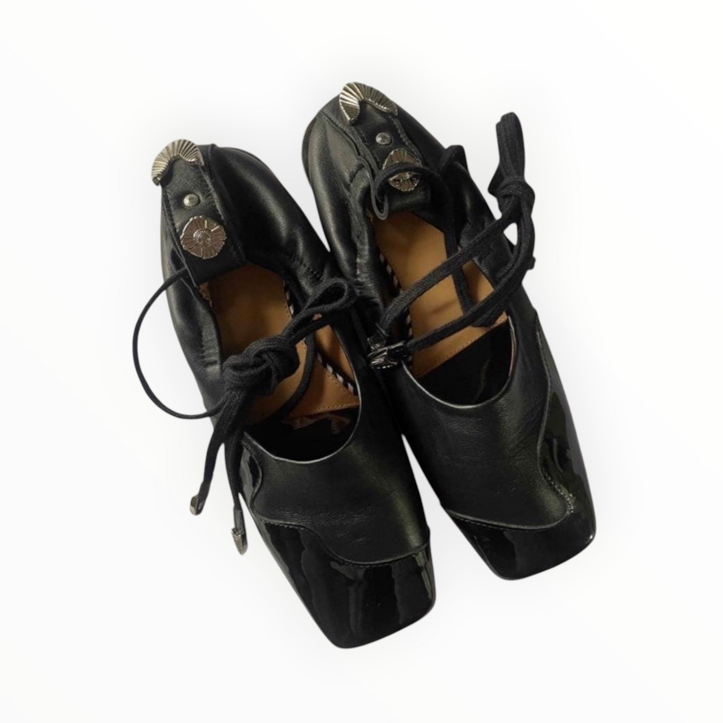 Toga Pulla Ballet Flats - Black - Size 37
