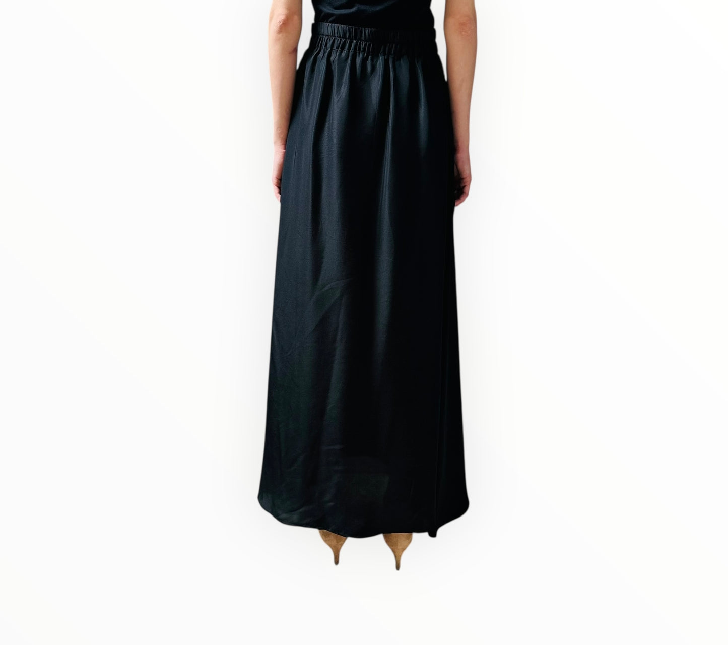 Sir Silk Long Skirt - Black - Size 1