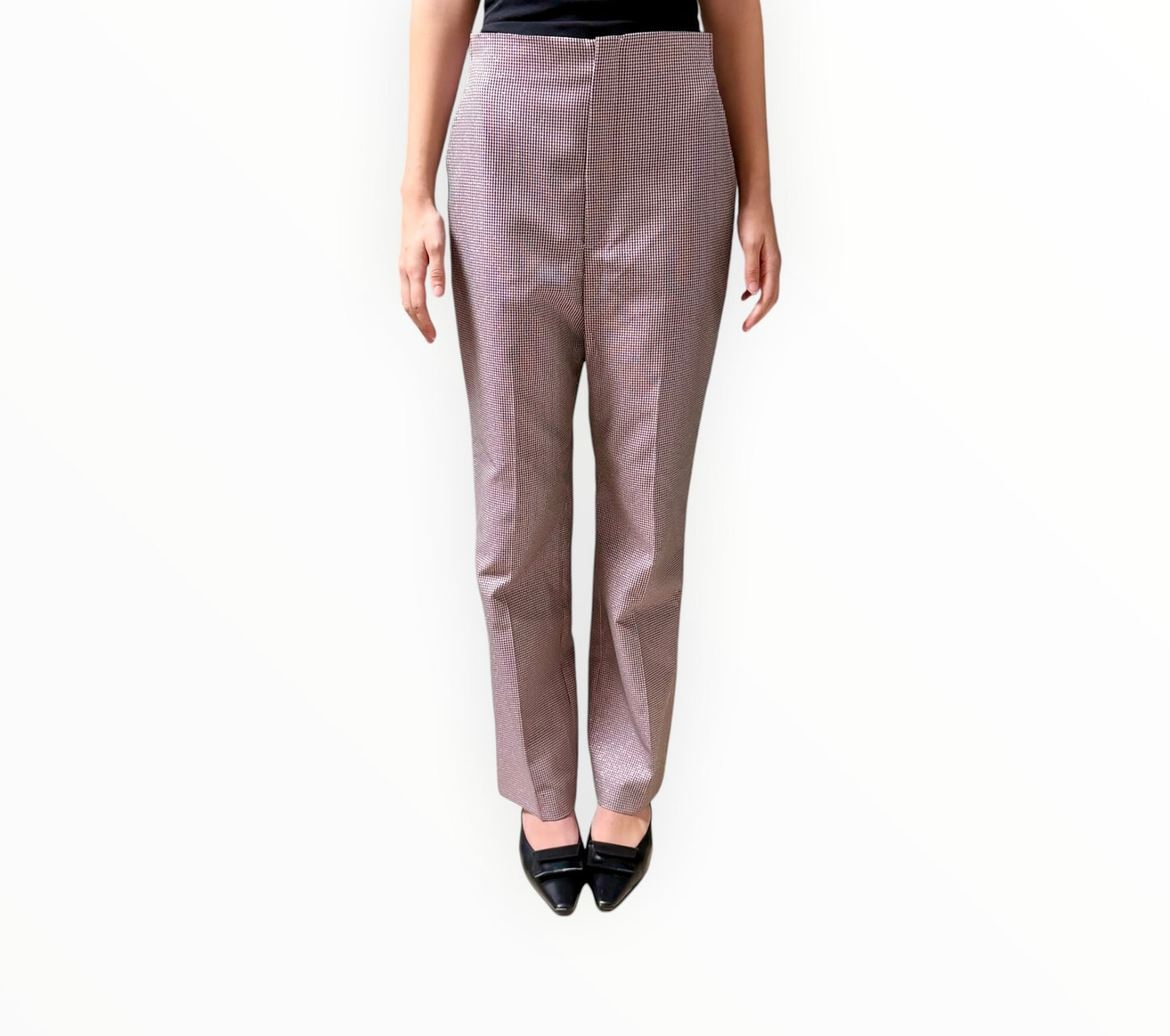 Scanlan Theodore Mini Houndstooth Pants - Multi - Size AU10