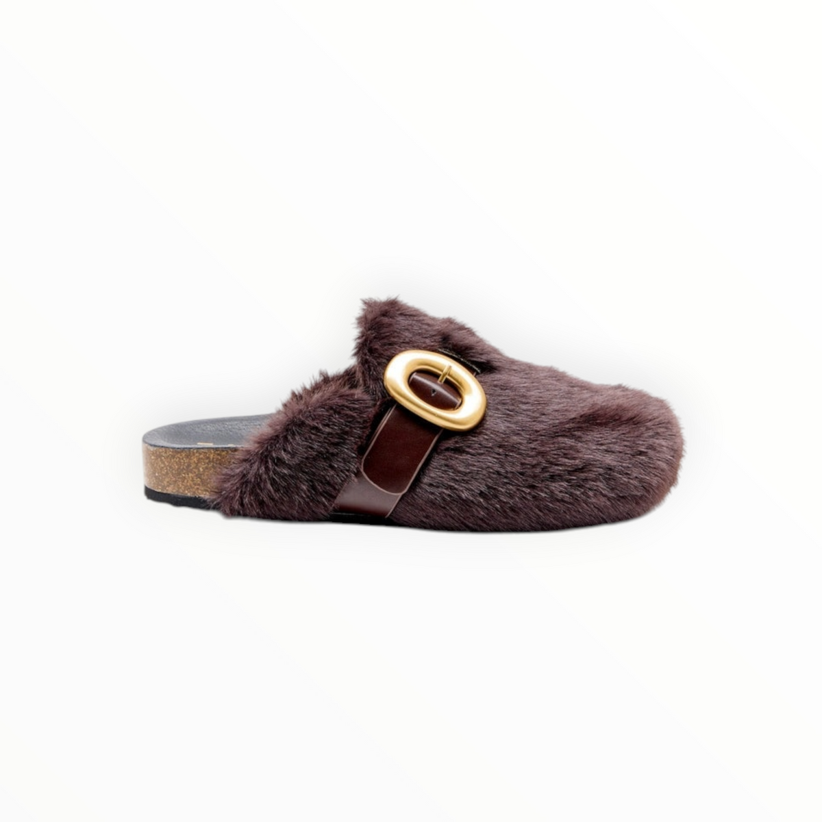 Elyson Kobie Slides - Chocolate - Size 38