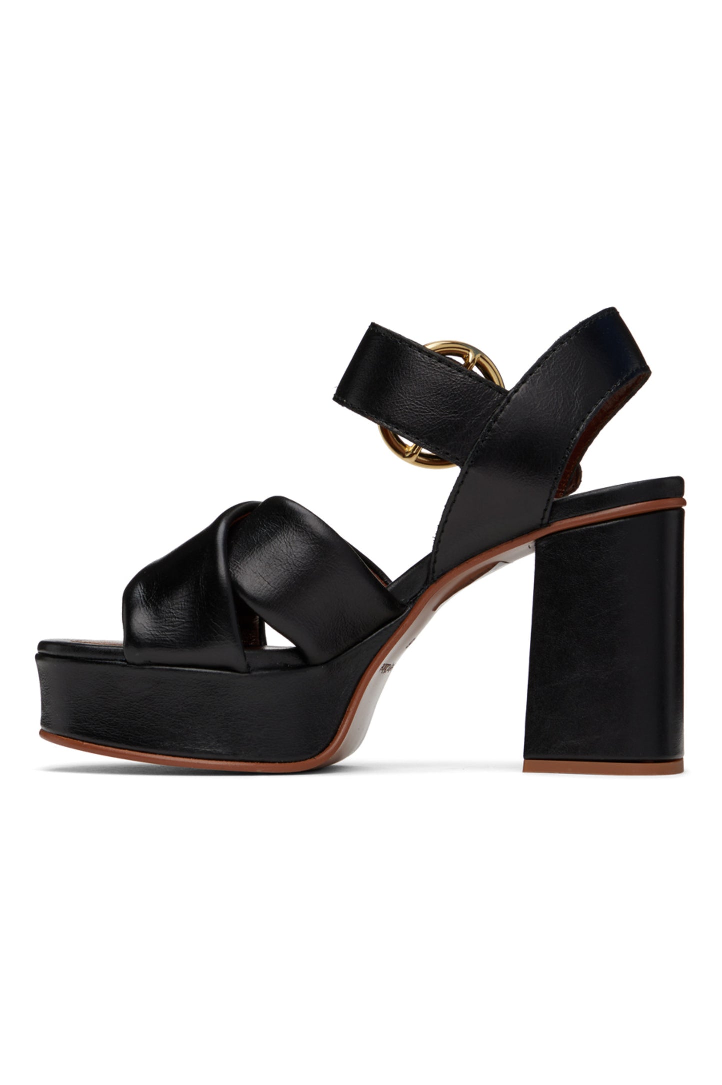 See by Chloe Lyna Platform Sandals - Black  - Size 40