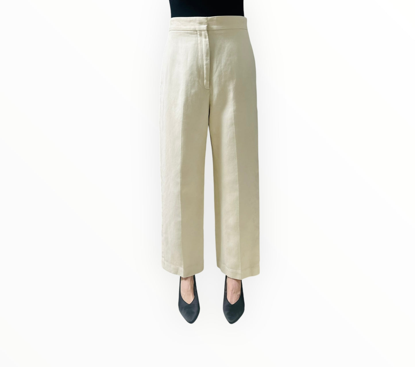 Raey Trouser Suit - Cream - Size 8