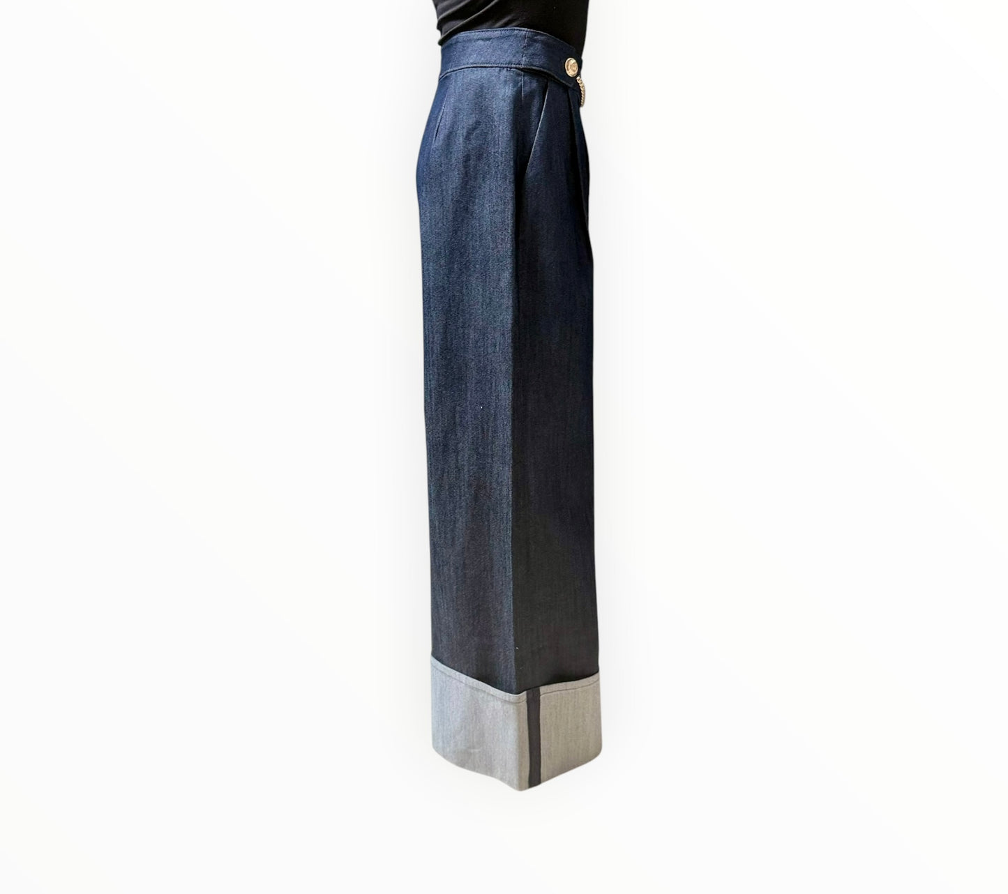 Cinq A Sept Bader Pants - Indigo - Size AU8