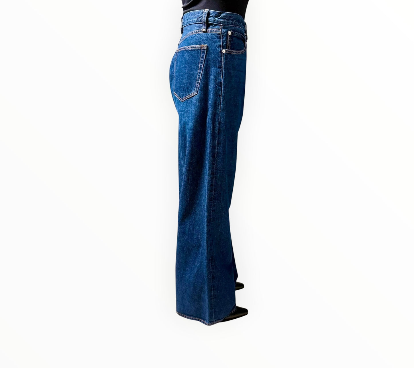 Frame 'The Loose' Jeans - Dark Blue - Size 29