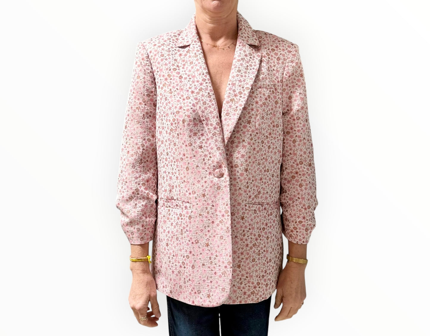 Cinq A Sept Khloe Jacket - Pink - Size AU12