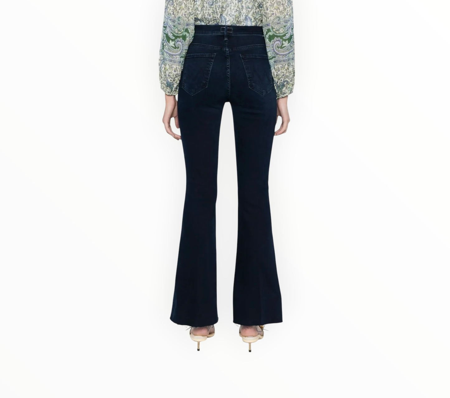 Mother 'The Weekend Fray' Jeans - Dark Blue - Size 29