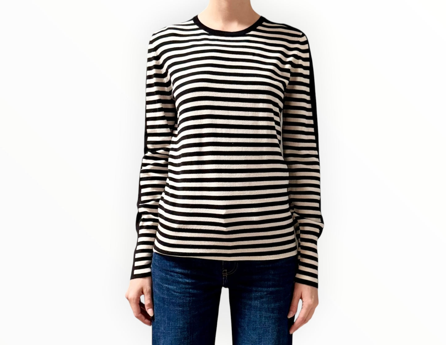 A.L.C Sabi Sweater - Black/White - Size M