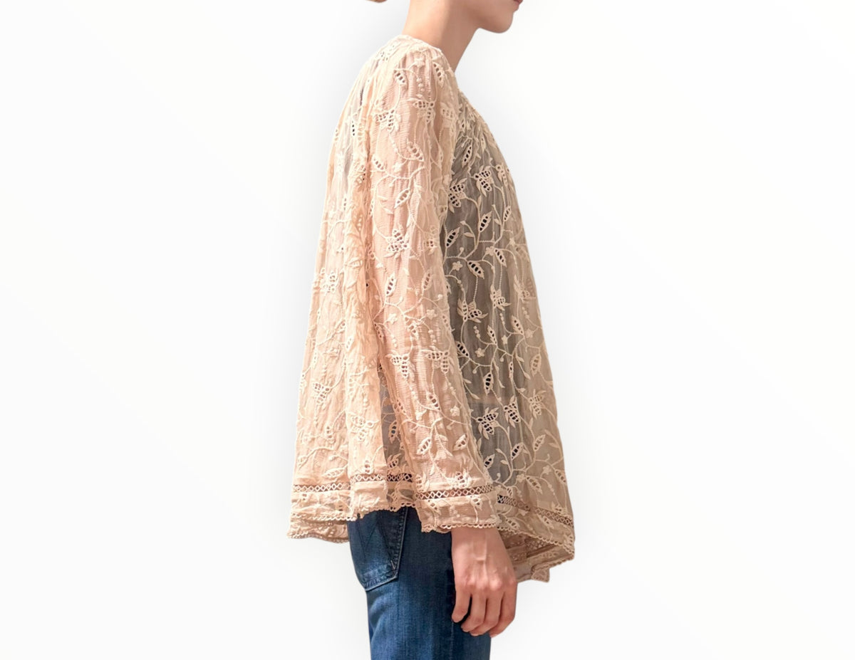 RT0006506 - Zimmermann Nightmarch Vine Top - Cream - Size 2