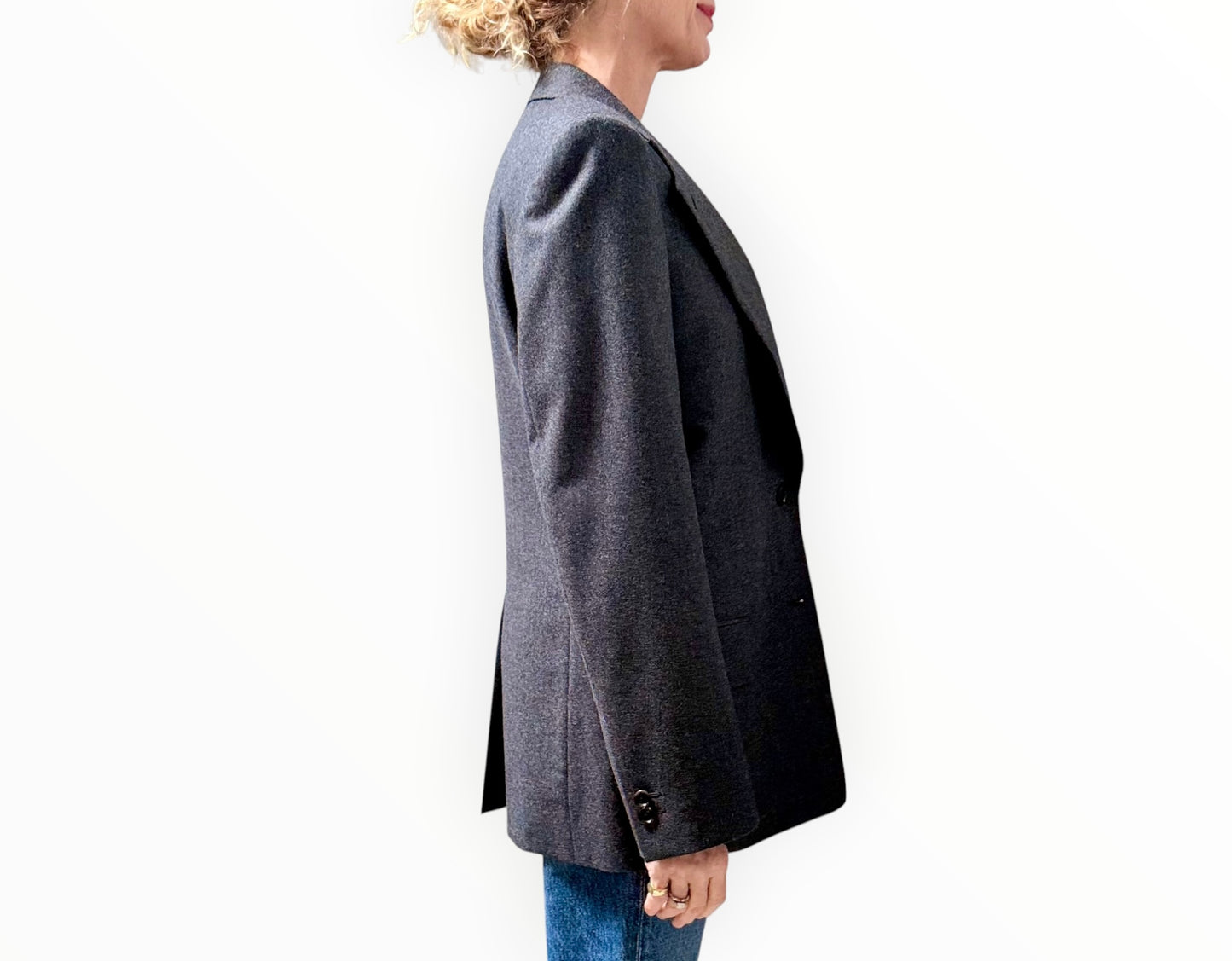 P.Johnson Ava Blazer - Dark Grey - Size 0