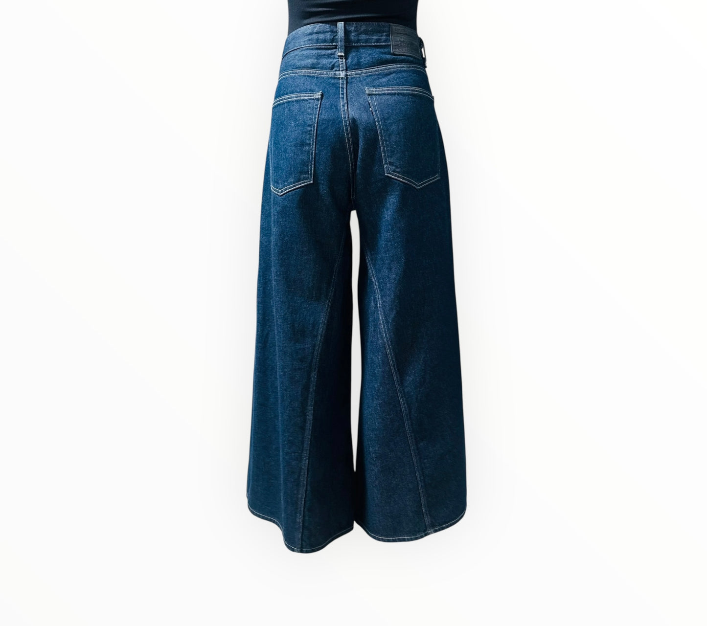 Levis Rancher Wide Leg Jeans - Blue - Size 30