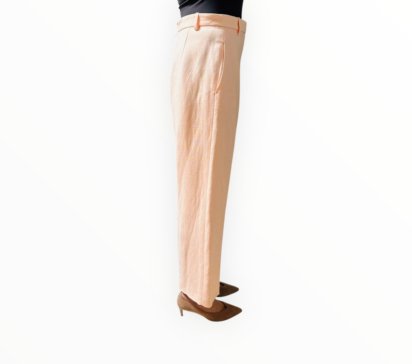 Scanlan Theodore Tailored Jacket + Pants - Peach - Size 10