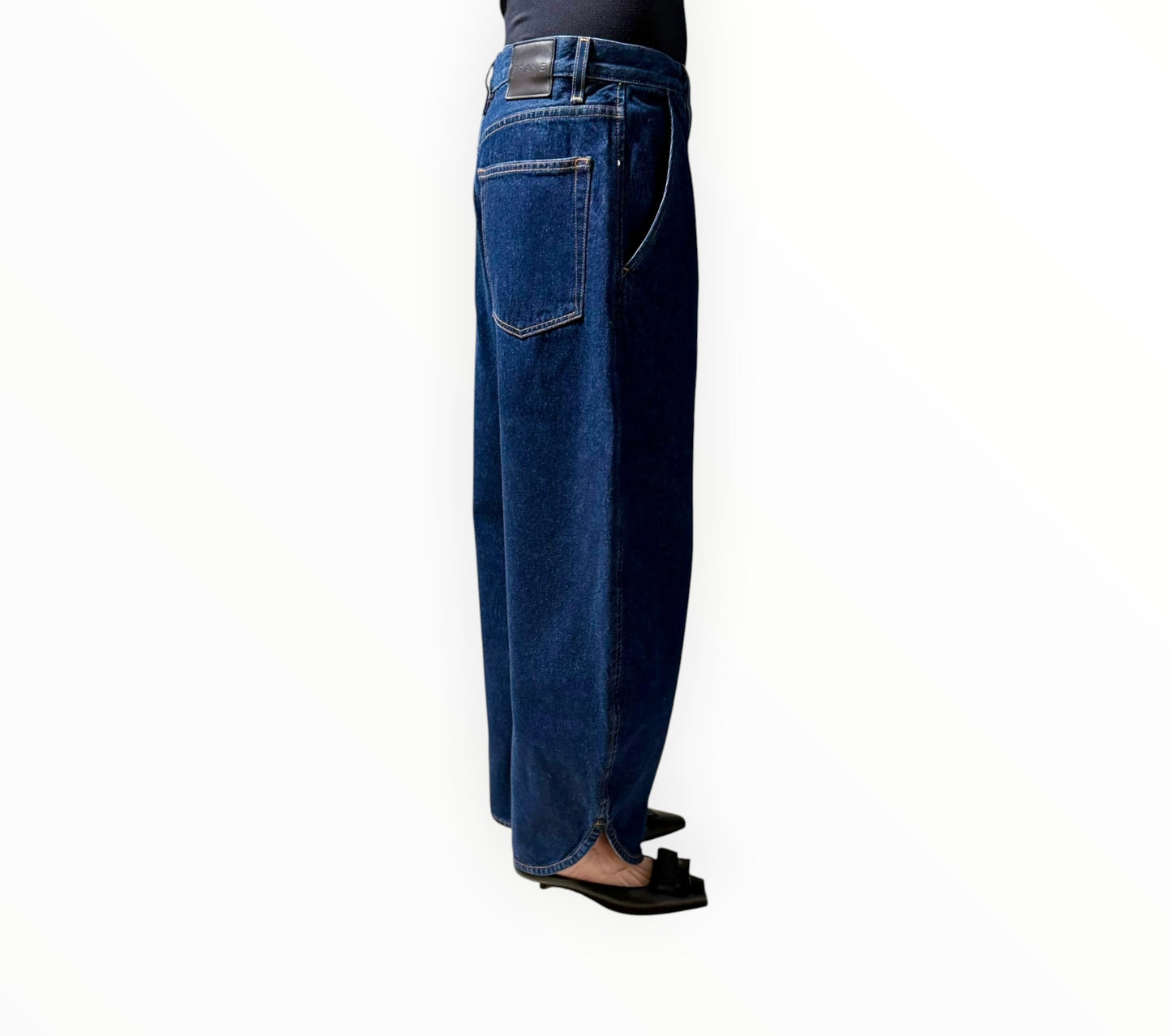RT006376 - Frame Barrel Jeans - Dark Blue - Size 28