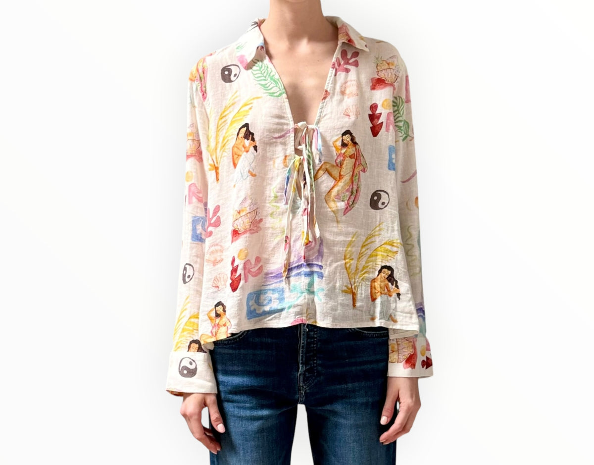 RT006537 - Rails Elm Bathing Ladies Top - Multi - Size S