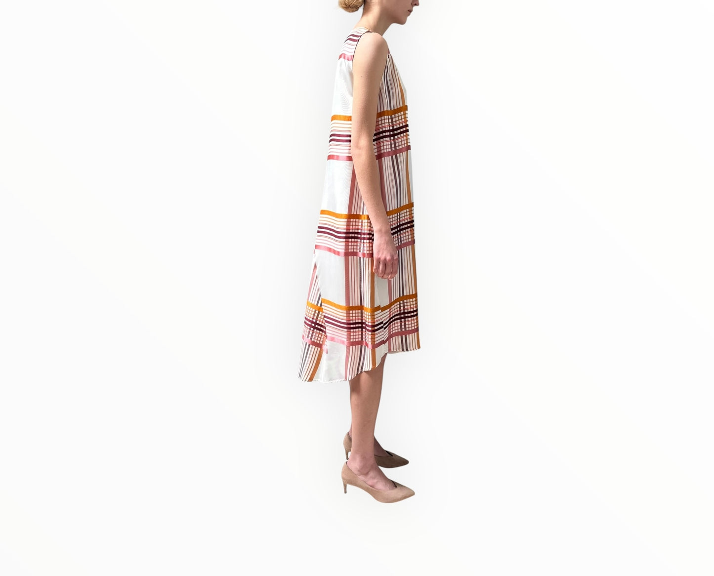 Scanlan Theodore Check Dress - Multi - Size 12