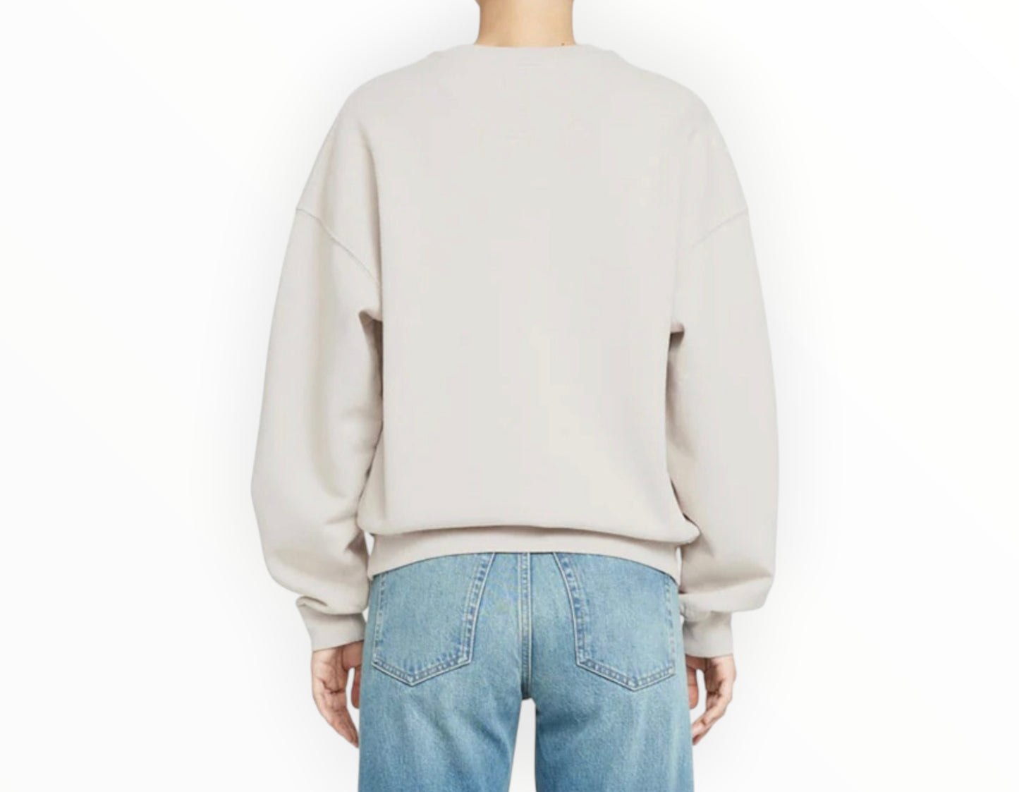 RT006259 - Anine Bing Muse Sweatshirt- Beige - Size M