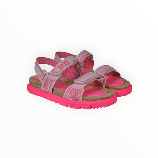 RT006221 - Christian Dior Dio(r)evolution Logo Sandals - Pink - Size 38