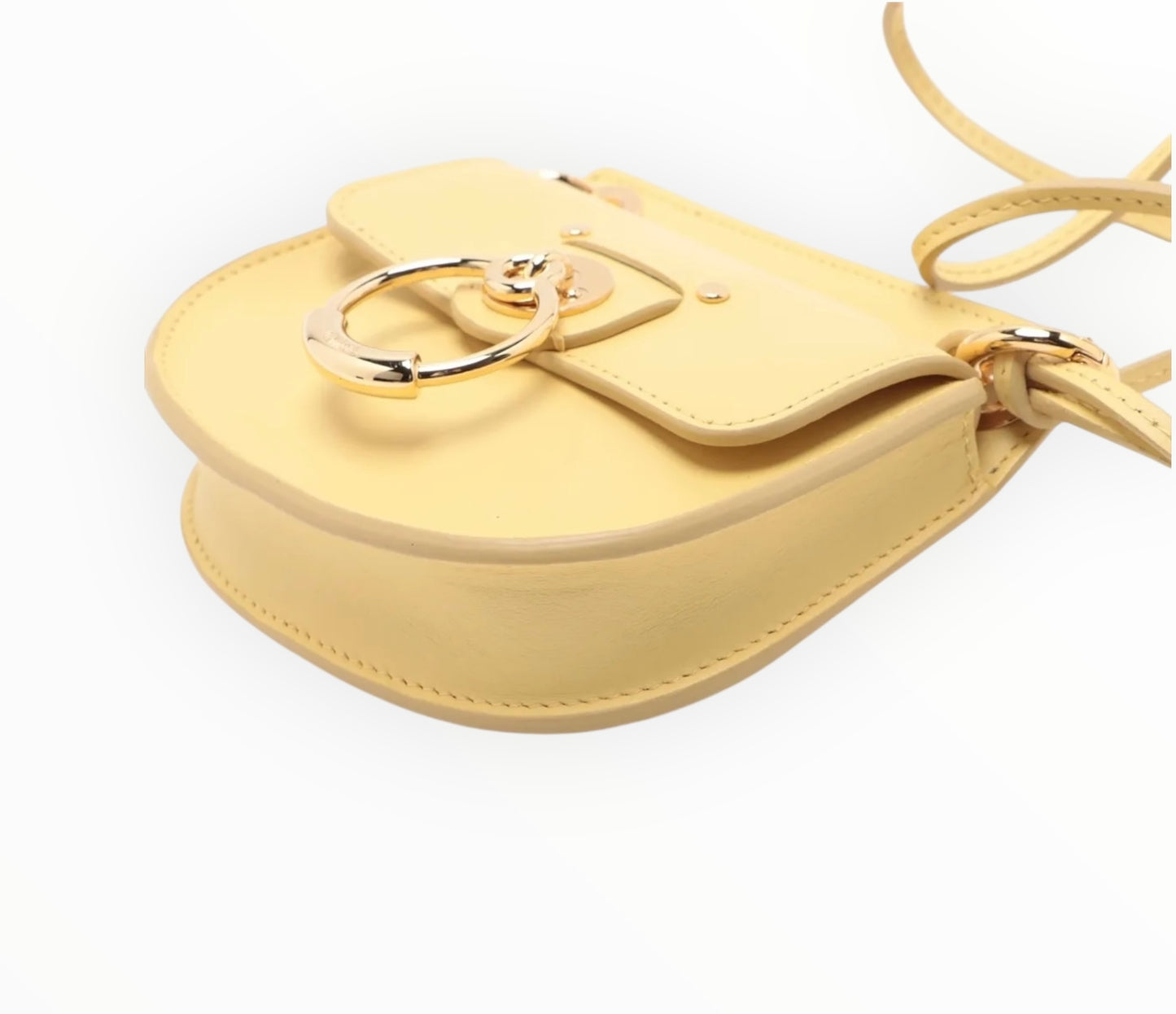 Chloe Tess Mini Bag - Yellow - Size W12cm x H11cm x D3cm