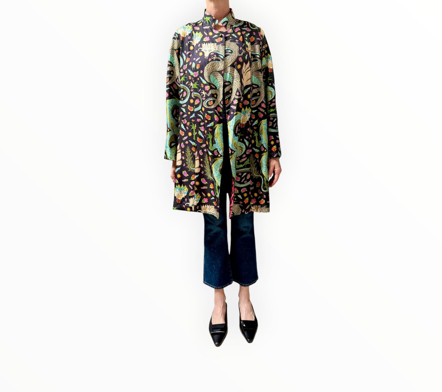 La Prestic Ouiston Reversible Coat - Multi - Size S
