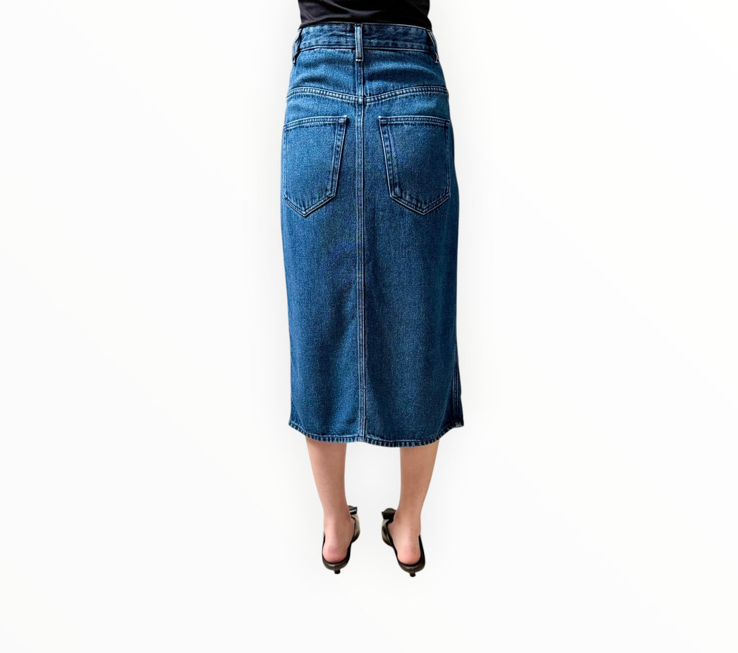Isabel Marant Etoile Tilauria Denim Skirt - Indigo- Size 36