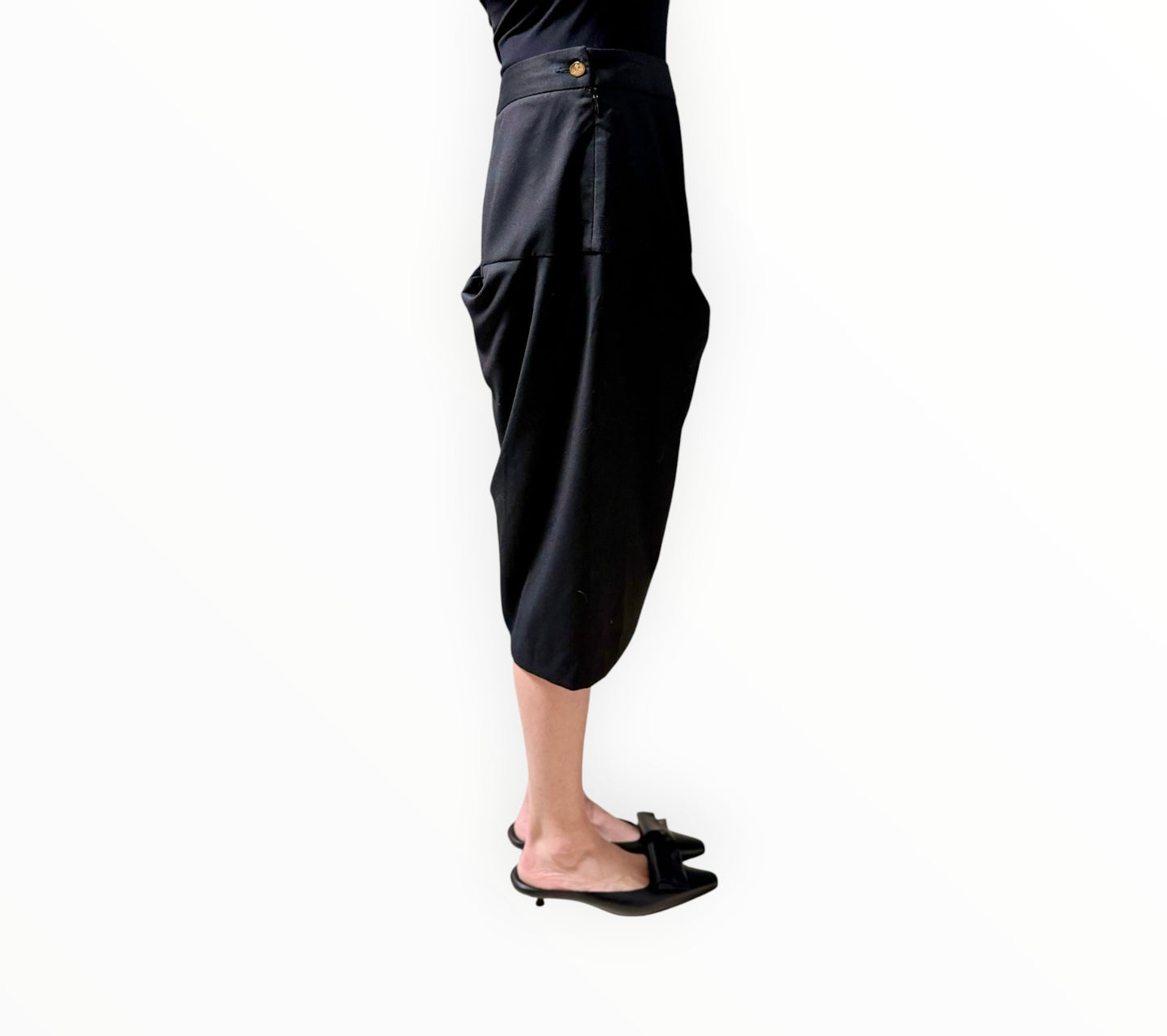 Vivienne Westwood Wool Skirt - Black - Size 44