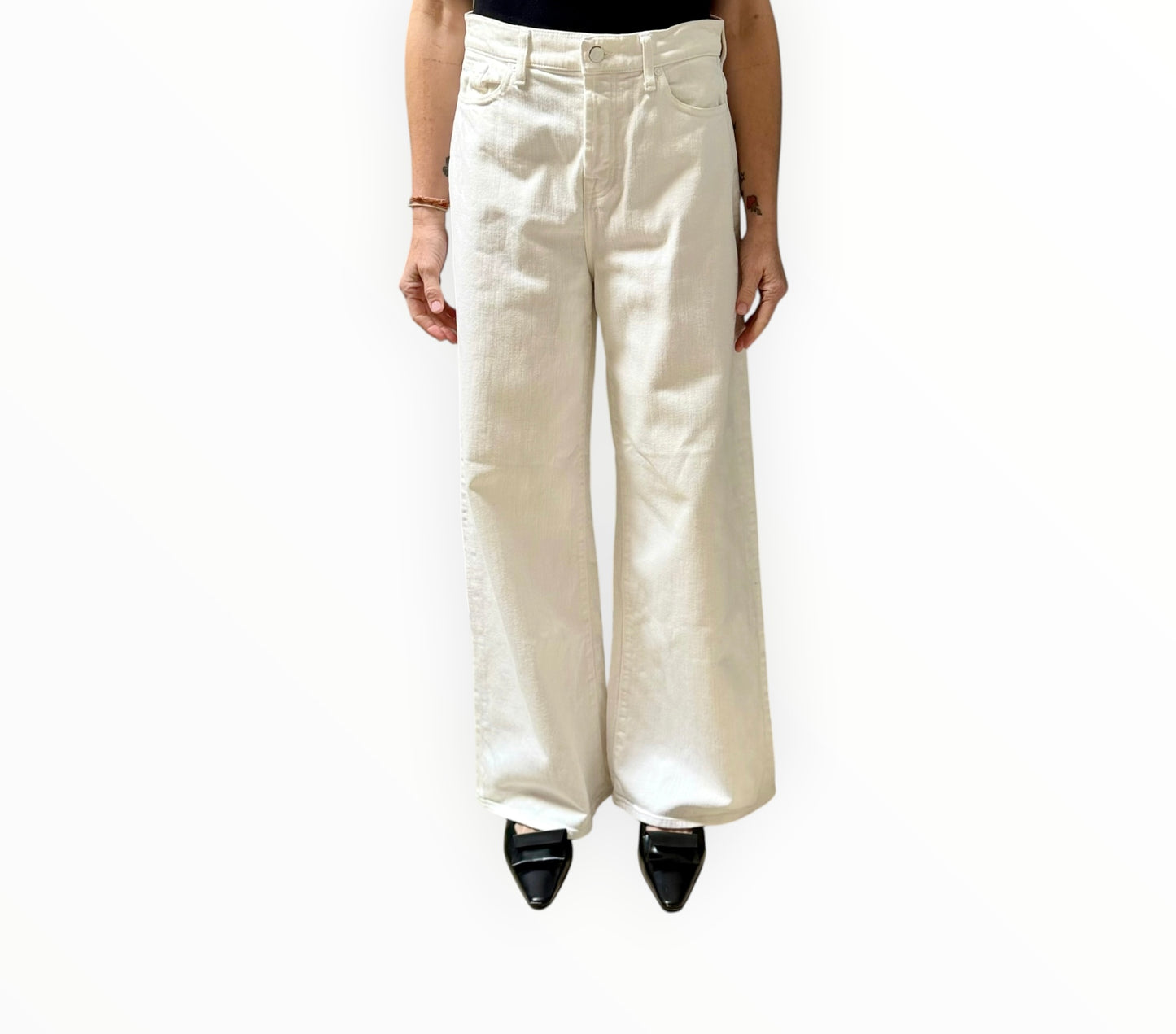 7 For All Mankind Zoey Jeans - White - Size 28
