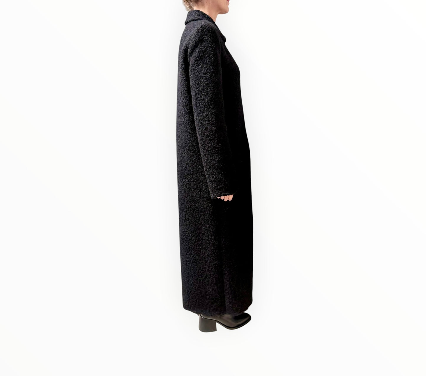 Forte Forte Boucle Coat - Black - Size III