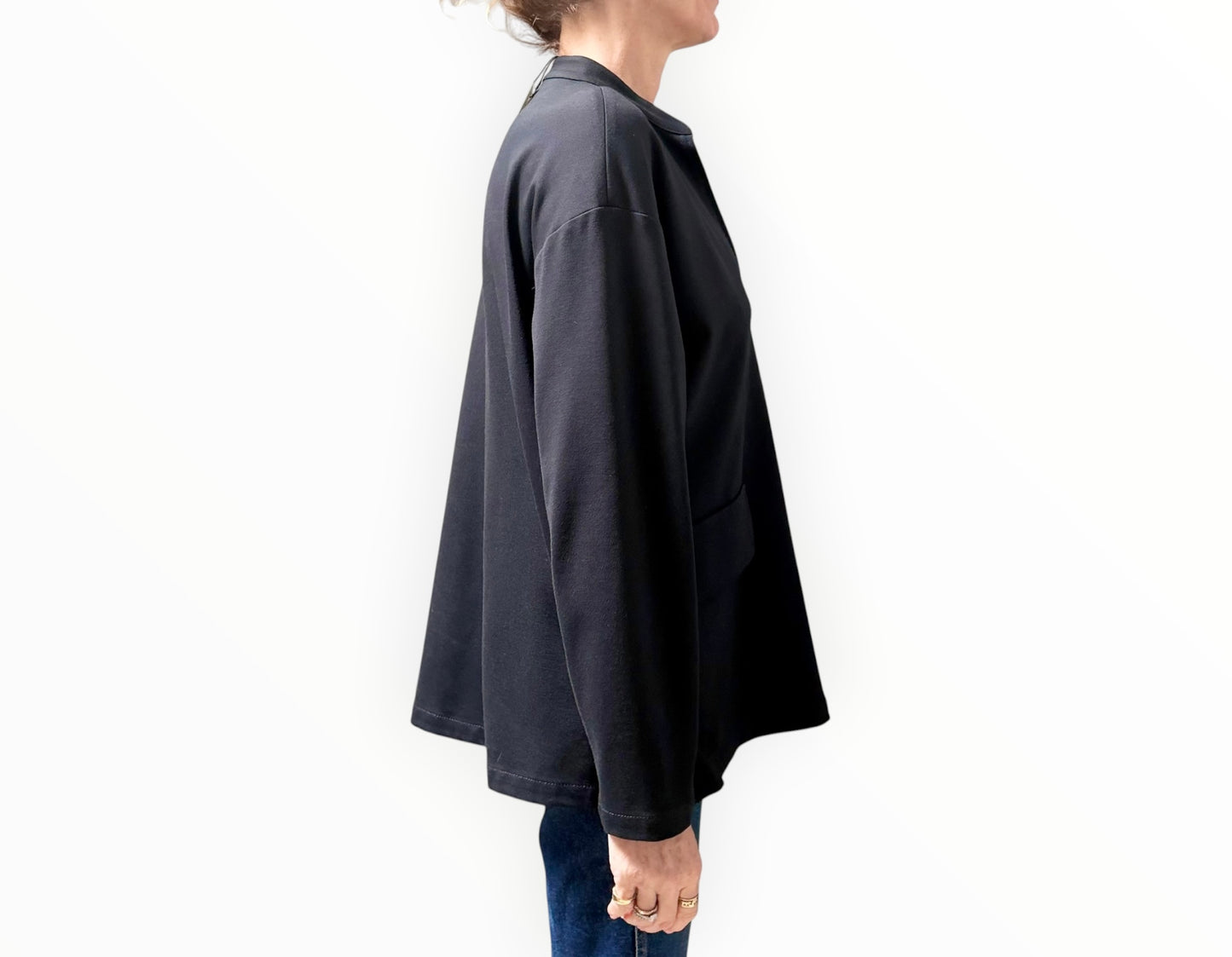 Beatrice b Ponti Top - Black - Size S