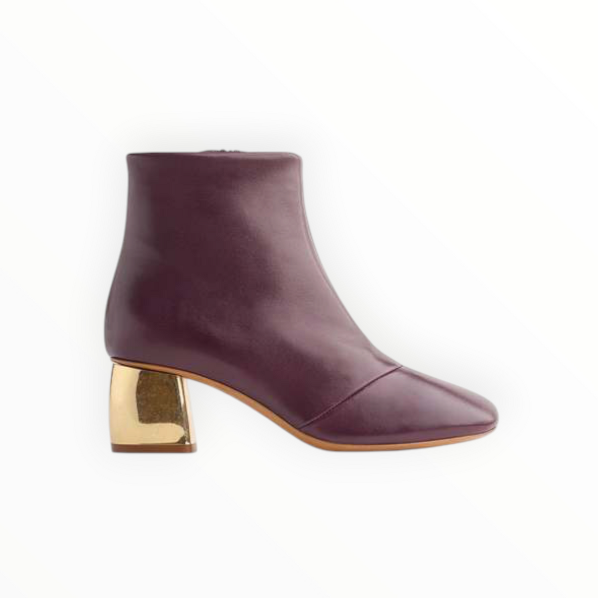 Forte Forte Golden Heel Booties - Rubis - Size 38